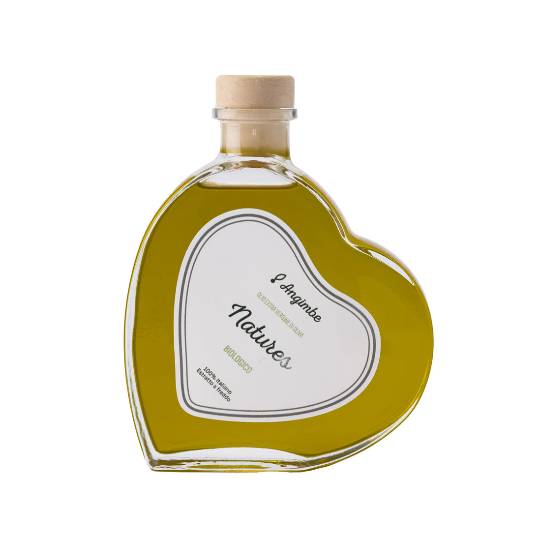 Gastgeschenk in Herzform - Olio EVO Natures BIO  