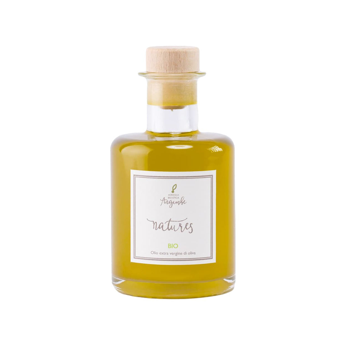 Gastgeschenk mit Glasgefäß in zylindrischer Form - Olio EVO Natures BIO  
